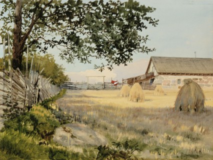 The Finnish Landscape, 1891. Creator: Albert Nikolajevitsch Benois.