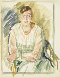 Sketch for a Portrait, c1910s. Creator: Verner Thome.