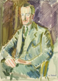 Sketch for a Portrait, c1910s. Creator: Verner Thome.