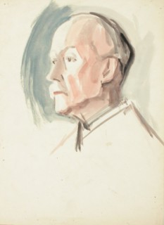 Sketch for a Portrait, c1910s. Creator: Verner Thome.
