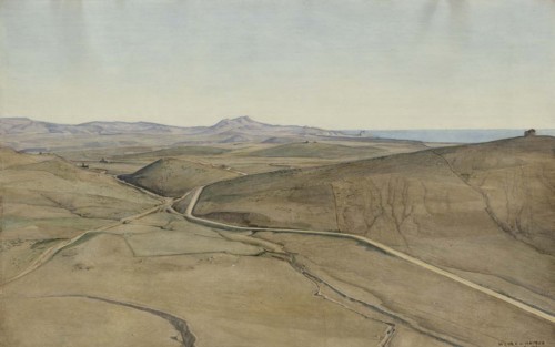 Landscape from Sicily, 1901. Creator: Werner von Hausen.