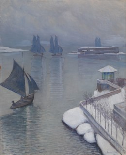 First Snow, 1896. Creator: Vaino Blomstedt.