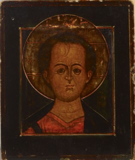 Jesus Emanuel, Russian icon, 1850-1899. Creator: Unknown.