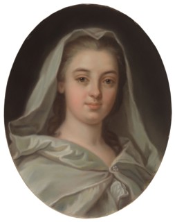 Portrait of Miss Charlotta Fredrika Sparre dressed as a Vestal Virgin, 1870-1879.  Creator: Amanda Kjellberg.
