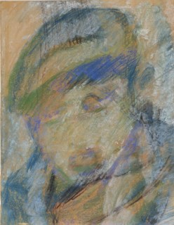 Portrait of a Man, 1912. Creator: Valle Rosenberg.
