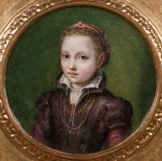 Portrait of Europa Anguissola, c1556-1558. Creator: Anguissola, Lucia (1536/38-c. 1565).