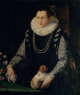 Portrait of Margaret of Valois (1553-1615), 1590. Creator: Anonymous.
