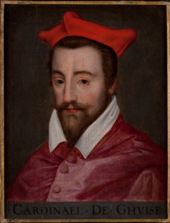 Portrait of Louis II de Lorraine, cardinal de Guise (1555-1588), 1580s. Creator: Anonymous.