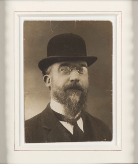 Portrait of Erik Satie (1866-1925). Creator: Anonymous.