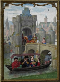 The Hours of Hennessy (Hours of Notre-Dame). Labors of the Months: May, c1530. Creator: Bening, Simon, (Workshop) (ca 1483-1561).