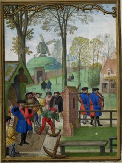 The Hours of Hennessy (Hours of Notre-Dame). Labors of the Months: November, c1530. Creator: Bening, Simon, (Workshop) (ca 1483-1561).