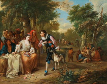 The Story of Constance and Don Juan, 1710. Creator: Carré, Hendrik (1656-1721).