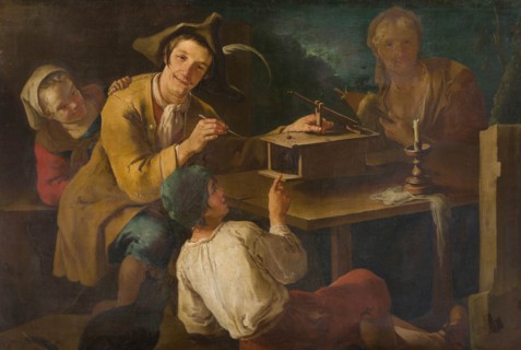 The Mousetrap. Creator: Cipper, Giacomo Francesco (1664-1736).