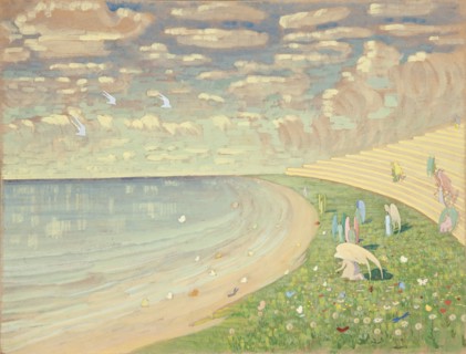 Angels (Paradise), 1909. Creator: Ciurlionis, Mikalojus Konstantinas (1875-1911).