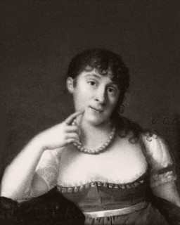 Portrait of Marceline Desbordes-Valmore (1786-1859), 1806. Creator: Corbet, Édouard-Joseph (1772-1825).