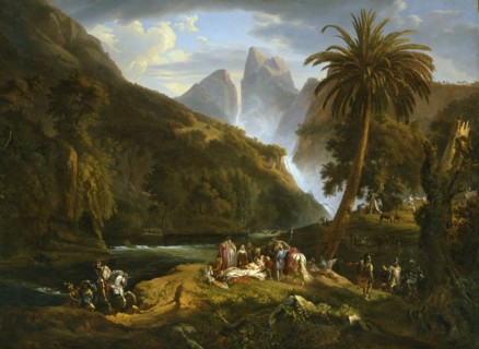 The death of Count Josselin de Montmorency, 1825. Creator: D'Azeglio, Massimo (1798-1866).