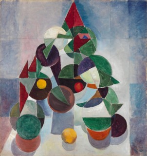 Composition I (Still life), 1916. Creator: Doesburg, Theo van (1883-1931).
