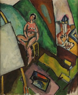 Artist's studio, 1907. Creator: Dufy, Raoul (1877-1953).