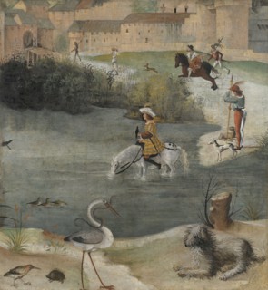 Falconry, c1517-1518. Creator: Ferramola, Floriano (Fioravante) (c. 1478-1528).