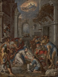 The Adoration of the Shepherds, c1585-1590 . Creator: Fontana, Lavinia (1552-1614).