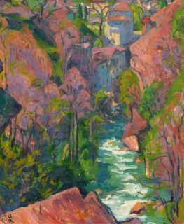 Il Mulino (The Mill), 1916. Creator: Giacometti, Giovanni (1868-1933).
