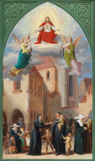 Glorification of Saint Vincent de Paul, 1895. Creator: Gold, Josef (1840-1922).