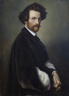 Self-portrait, 1846. Creator: Heubel, Alexander (1813-1847).