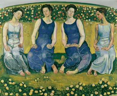 The Holy Hour, 1907-1913. Creator: Hodler, Ferdinand (1853-1918).