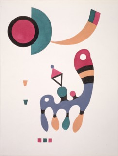 Composition, 1944. Creator: Kandinsky, Wassily Vasilyevich (1866-1944).