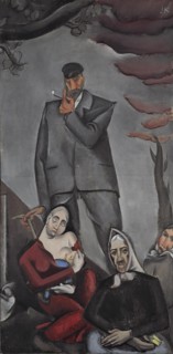 Refugees, 1917. Creator: Kazaks, Jekabs (1895-1920).