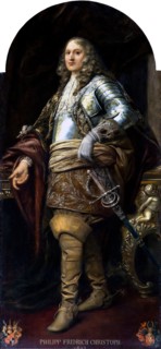 Portrait of Prince Philipp Christoph Friedrich of Hohenzollern-Hechingen (1616-1671), 1883. Creator: Klimt, Gustav (1862-1918).