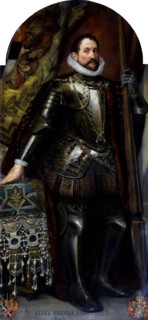 Portrait of Count Eitel Friedrich IV of Hohenzollern (1545-1605), 1883. Creator: Klimt, Gustav (1862-1918).