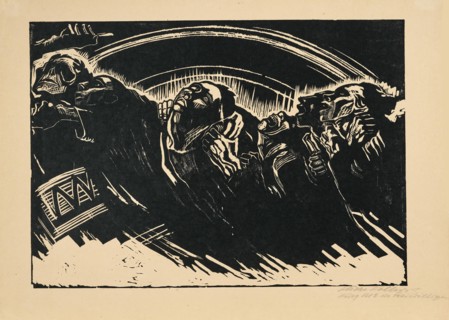 The volunteers, 1922-1923. Creator: Kollwitz, Käthe (1867-1945).