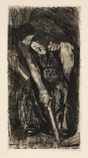 Inspiration, 1905. Creator: Kollwitz, Käthe (1867-1945).