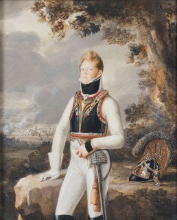 Portrait of Prince Moritz of Liechtenstein (1775-1819), c 1801. Creator: Lacedelli, Giuseppe (1774-1832).