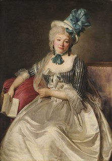 Portrait of Madame Grasset, 1791. Creator: Landry, Louis (active 1791-1798).