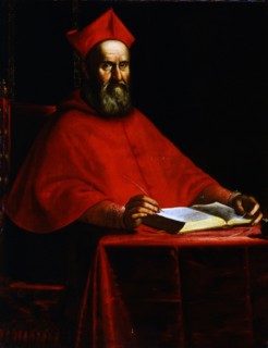 Portrait of Cardinal Domenico Toschi (1535-1620), c1604. Creator: Leoni, Ottavio Maria (1578-1630).