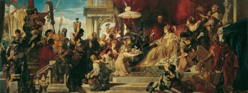 Venice Pays Homage to Caterina Cornaro , 1872-1873. Creator: Makart, Hans (1840-1884).