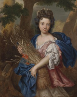Anne-Geneviève de Bourbon-Condé (1619-1679), Duchess of Longueville, as Ceres, Between 1675 and 1700 Creator: Mignard, Pierre (1612-1695).