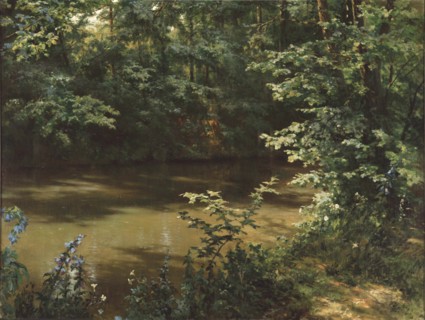 Forest River. Creator: Myasoedov, Grigori Grigoryevich (1834-1911).