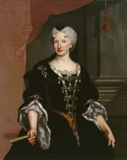 Countess Palatine Dorothea Sophie of Neuburg (1670-1748), Duchess of Parma, c1727. Creator: Piane (Il Mulinaretto), Giovanni Maria delle (1660-1745).