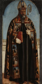 Saint Augustine, c1460. Creator: Piero della Francesca (ca 1415-1492).