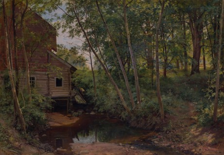 Forest Mill. Creator: Shishkin, Ivan Ivanovich (1832-1898).