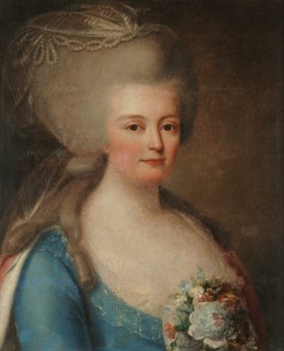 Infanta Benedita of Braganza (1746-1829), Crown Princess of Portugal , c 1786-88. Creator: Troni, Giuseppe (1739-1810).