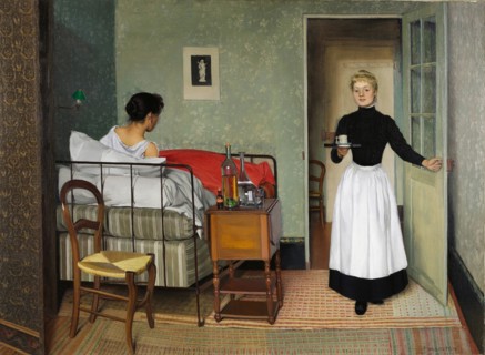 The sick, 1892. Creator: Vallotton, Felix Edouard (1865-1925).