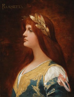 Fiammetta, 1911. Creator: Veith, Eduard (1856-1925).
