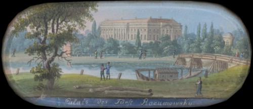 The Palais Rasumofsky in Vienna. Creator: Wigand, Balthasar (1770-1846).