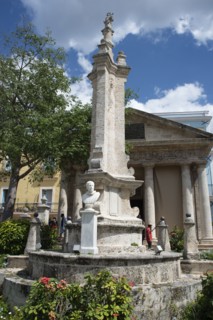 El Templete, Havana, Cuba, 2024. Creator: Ethel Davies.