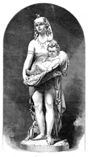 Presentation Of The Child Moses, by F. Barzeghi, of Milan, in the International Exhibition, 1871. Creator: Unknown.