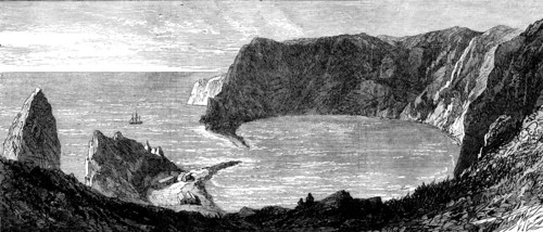 The Island of St. Paul: the Crater, 1871. Creator: Unknown.